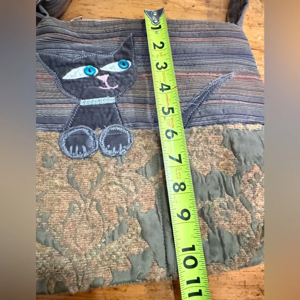 Fabric Cat Themed Purse